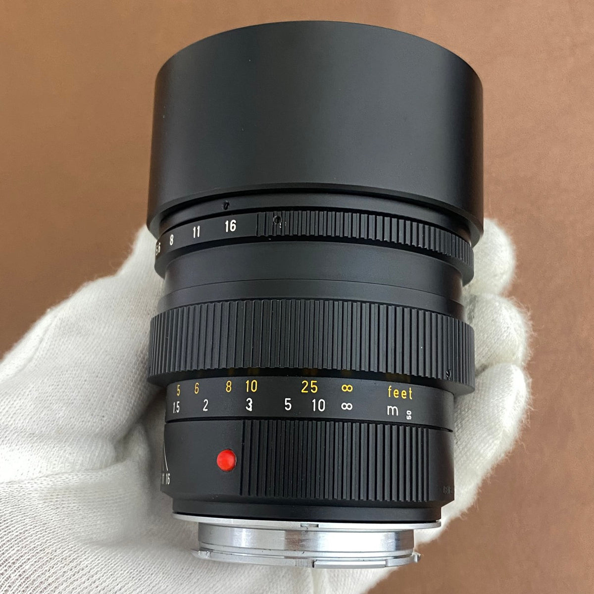 Summilux M75mm f1.4 フード組み込み 1988年製 メンテナンス済み