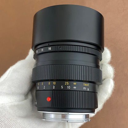 Summilux M75mm f1.4 フード組み込み 1988年製 メンテナンス済み