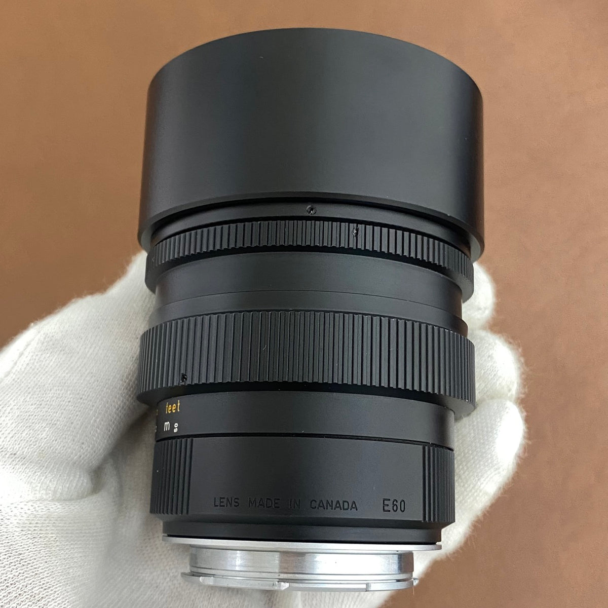 Summilux M75mm f1.4 フード組み込み 1988年製 メンテナンス済み