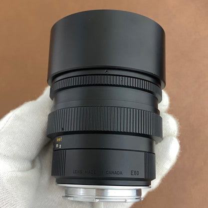 Summilux M75mm f1.4 フード組み込み 1988年製 メンテナンス済み