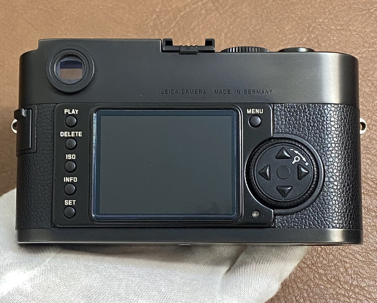 LEICA M Monochrom Black Chrome センサー対策済み
