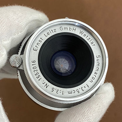 LEICA Summaron M35mm f3.5 眼鏡付き 1958年製 メンテナンス済み