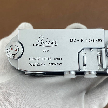 LEICA M2-R Silver Chrome R刻印入り 1969年製 メンテナンス済み 美品 箱付き