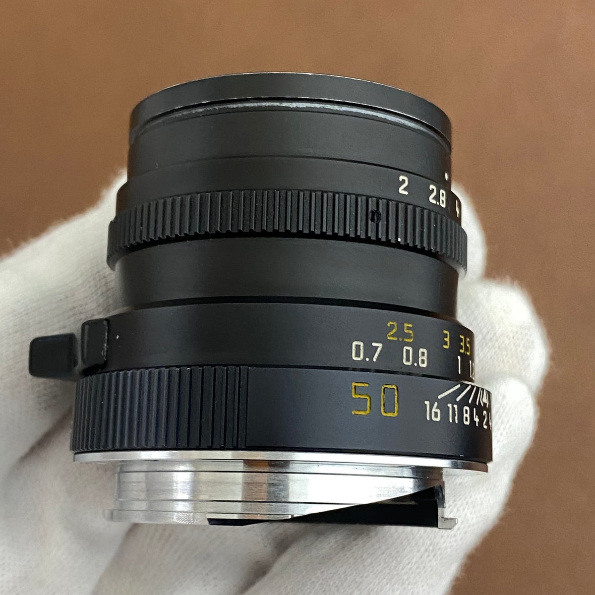 LEICA Summicron M50mm f2.0 3rd Black 1989年製 メンテナンス済み
