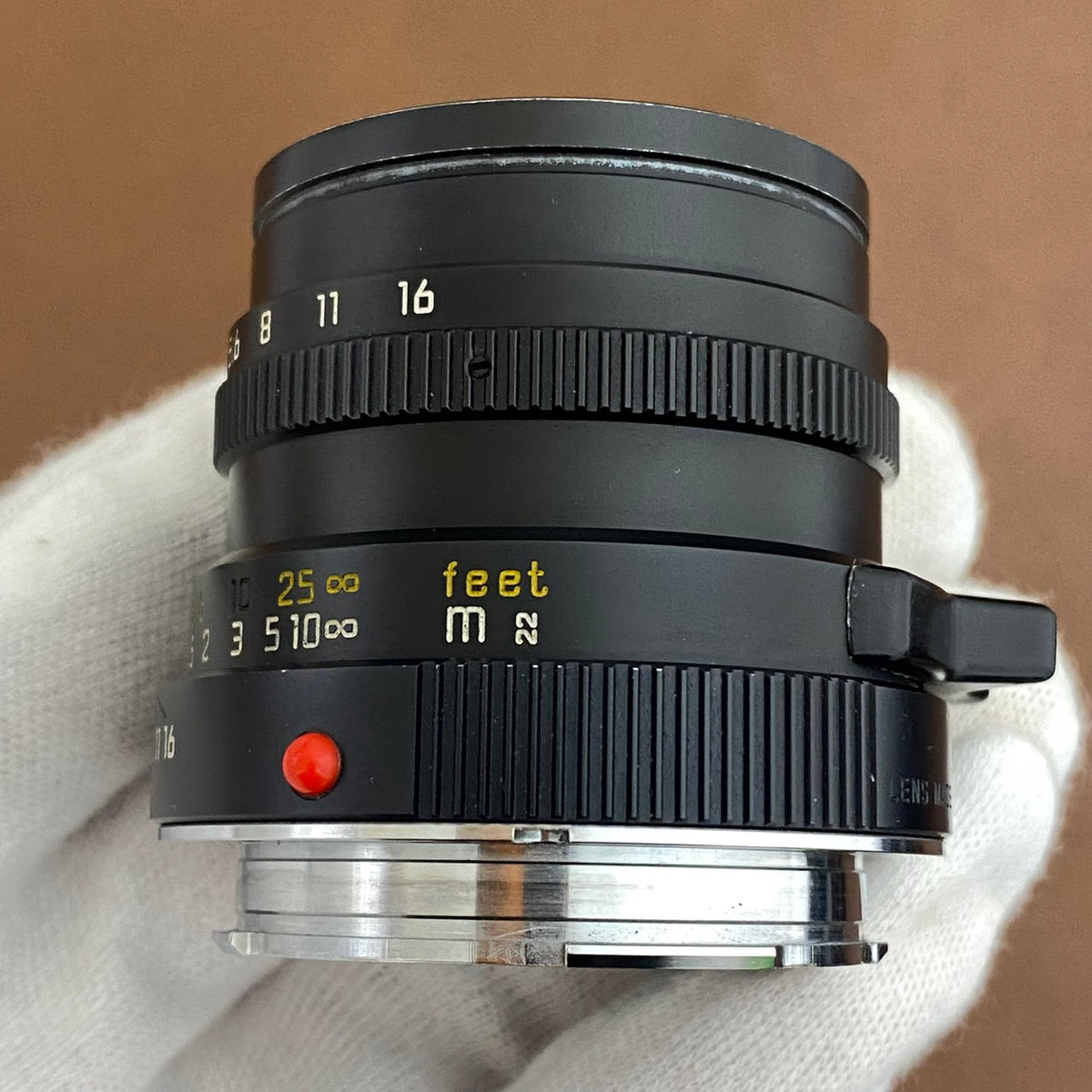 LEICA Summicron M50mm f2.0 3rd Black 1989年製 メンテナンス済み