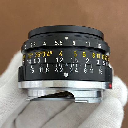 LEICA Summicron M 35mm f/2.0 2nd Gen 6-element 1974 Made Serviced