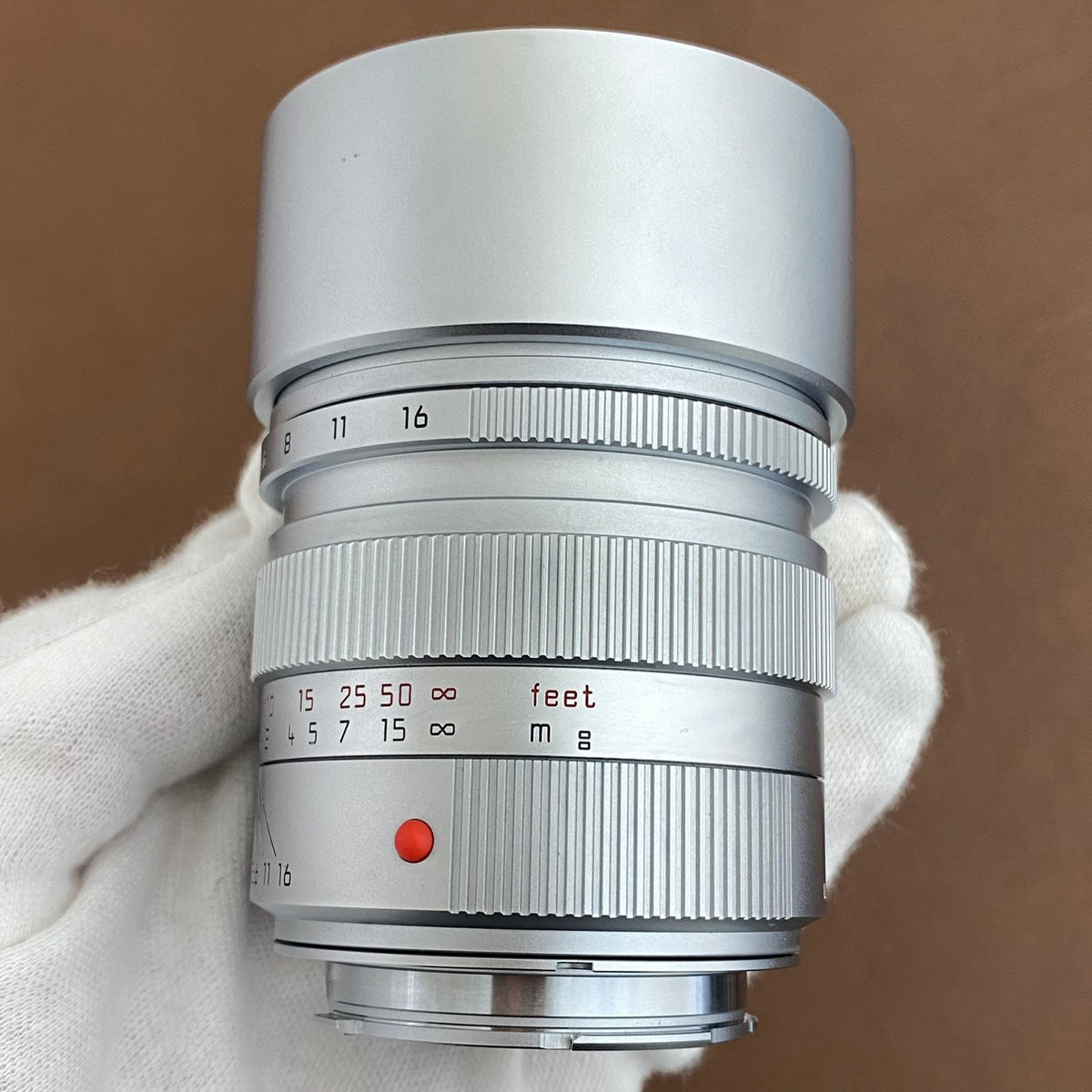 LEICA Summicron M90mm f2.0 E55 3rd Silver 1993年製 メンテナンス済み