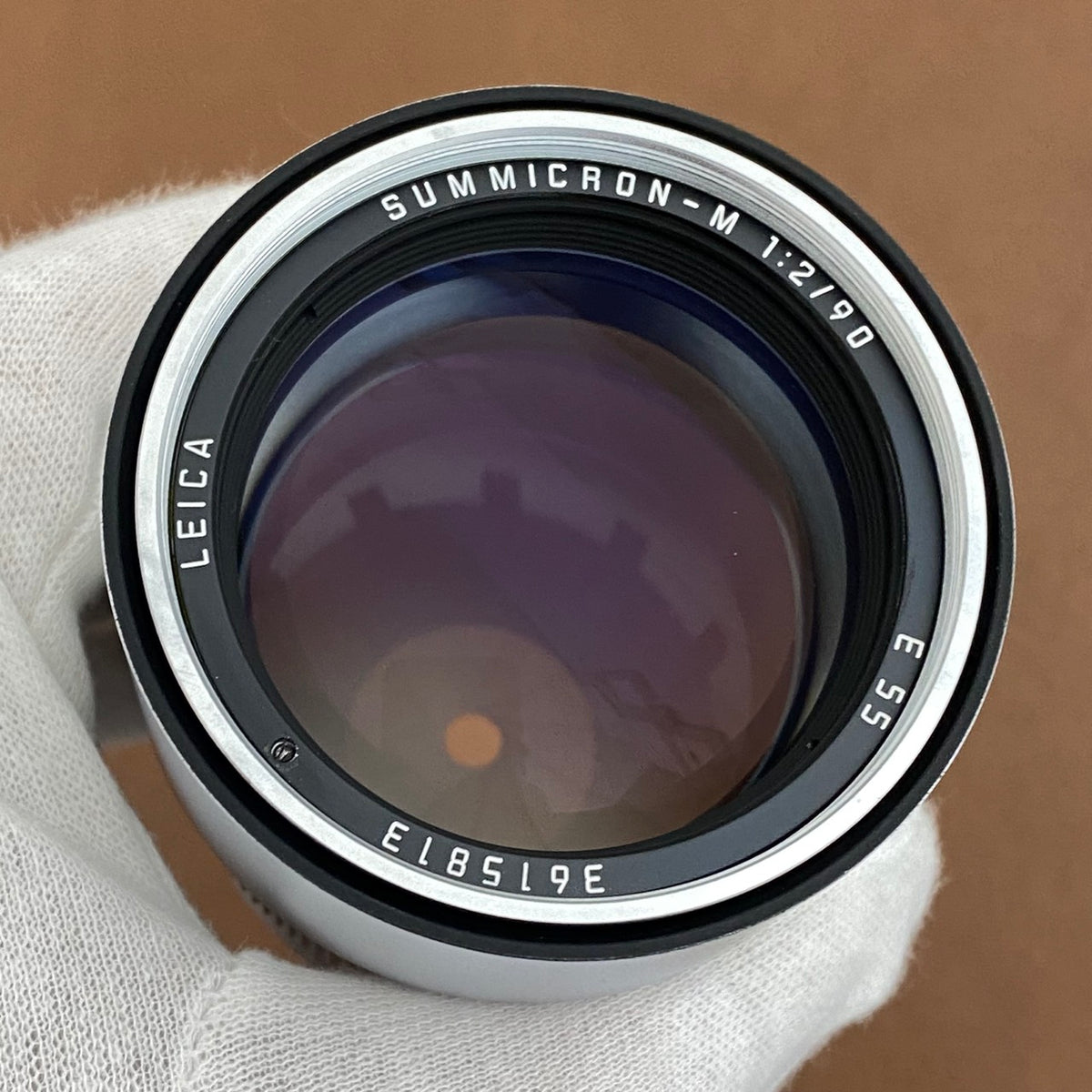 LEICA Summicron M90mm f2.0 E55 3rd Silver 1993年製 メンテナンス済み