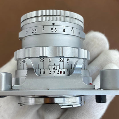 LEICA DR Summicron M50mm f2.0 with Eyecup, Made in 1957, Serviced