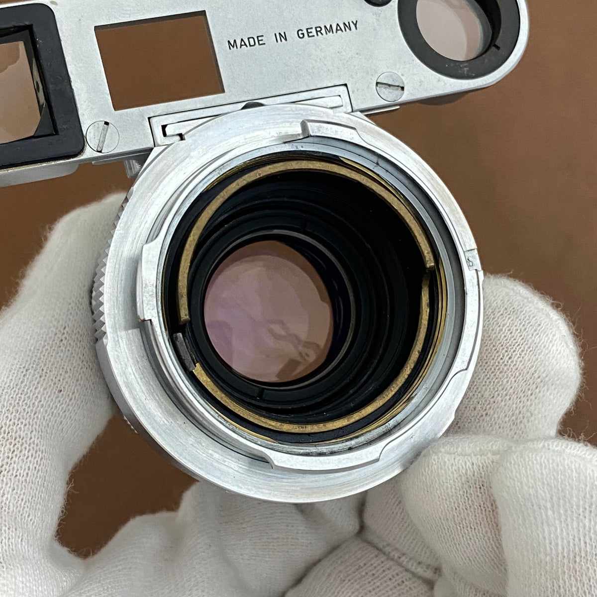 LEICA DR Summicron M50mm f2.0 with Eyecup, Made in 1957, Serviced