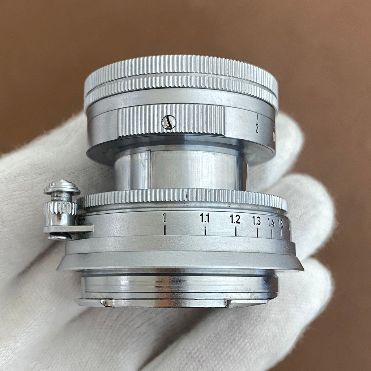 LEICA Summicron M50mm f2.0 沈胴 1954年製 ｍ表記 メンテナンス済み