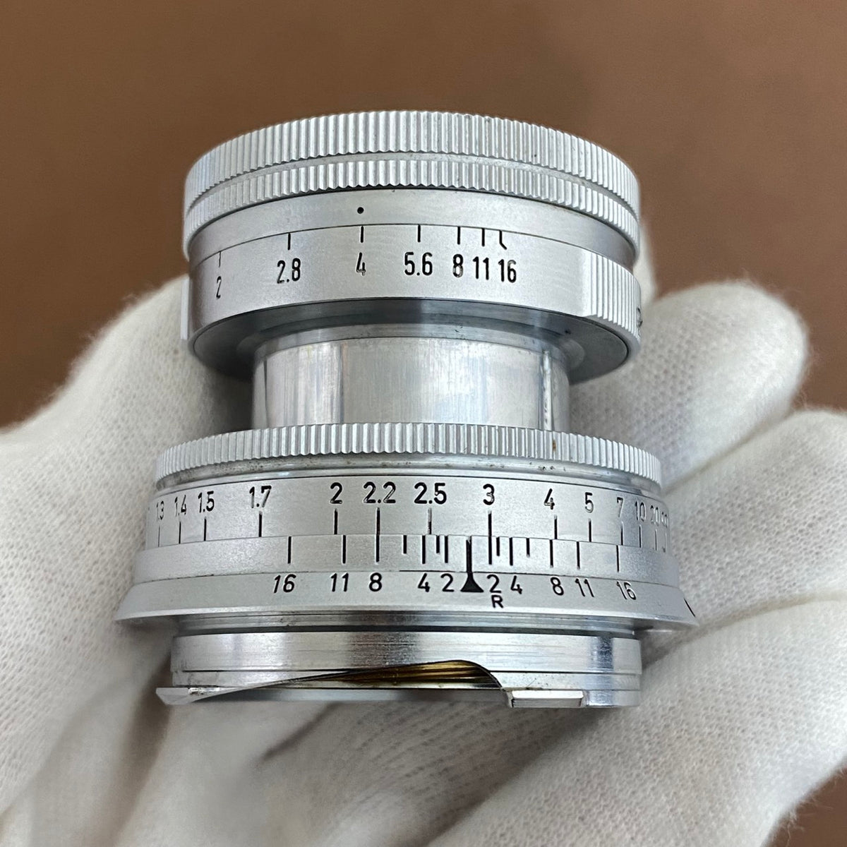 LEICA Summicron M50mm f2.0 沈胴 1954年製 ｍ表記 メンテナンス済み