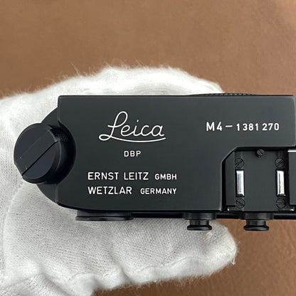 LEICA M4 Black Chrome 1974年製 OH済み