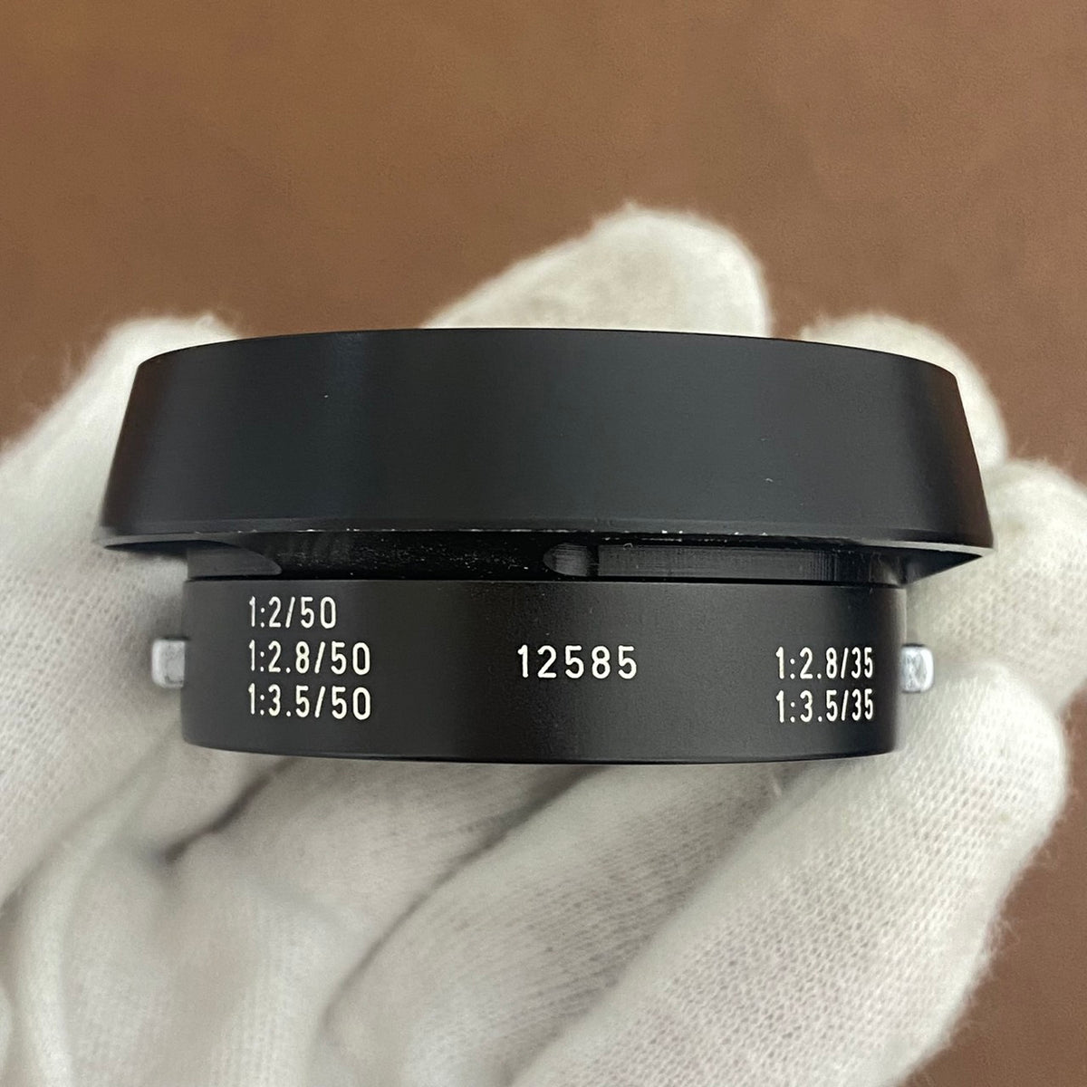 LEICA 12585 M35mm/M50mm用 フード＆14033フードキャップ