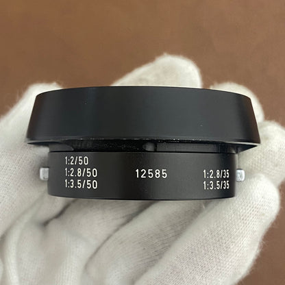 LEICA 12585 M35mm/M50mm用 フード＆14033フードキャップ