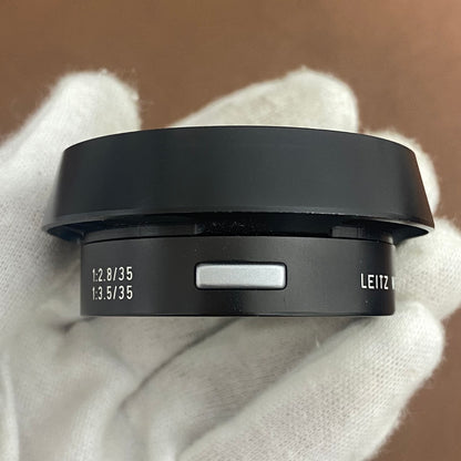 LEICA 12585 M35mm/M50mm用 フード＆14033フードキャップ