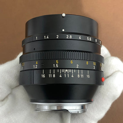 Noctilux M50mm f1.0 E58 1978年製 12519フード＆箱付き
