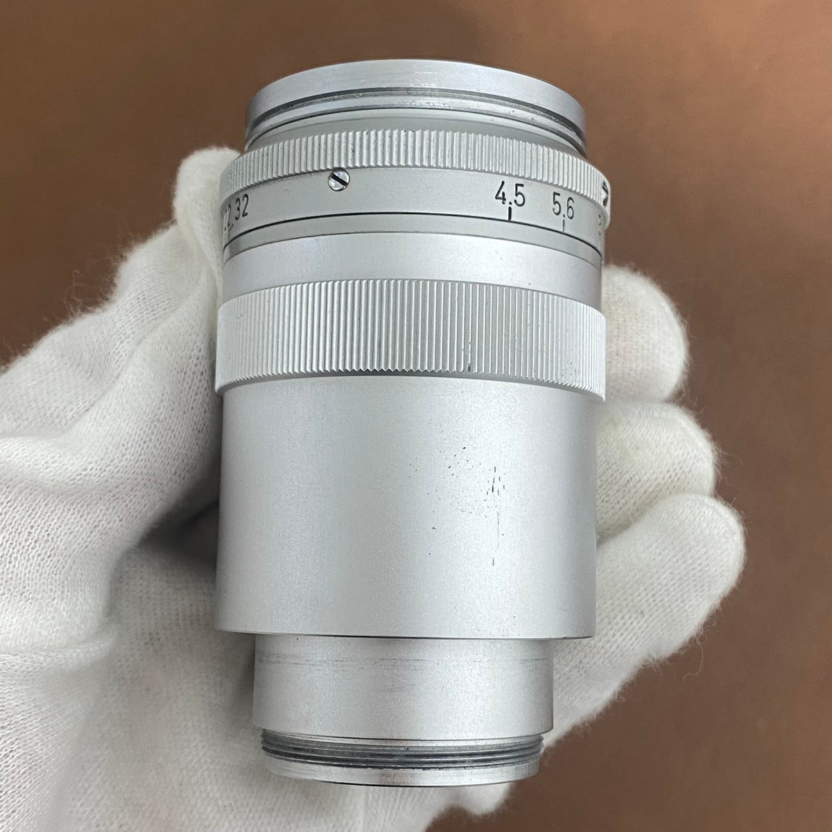 LEICA Hektor L135mm f4.5 ヘッド + OTSRO中間リング 1958年製