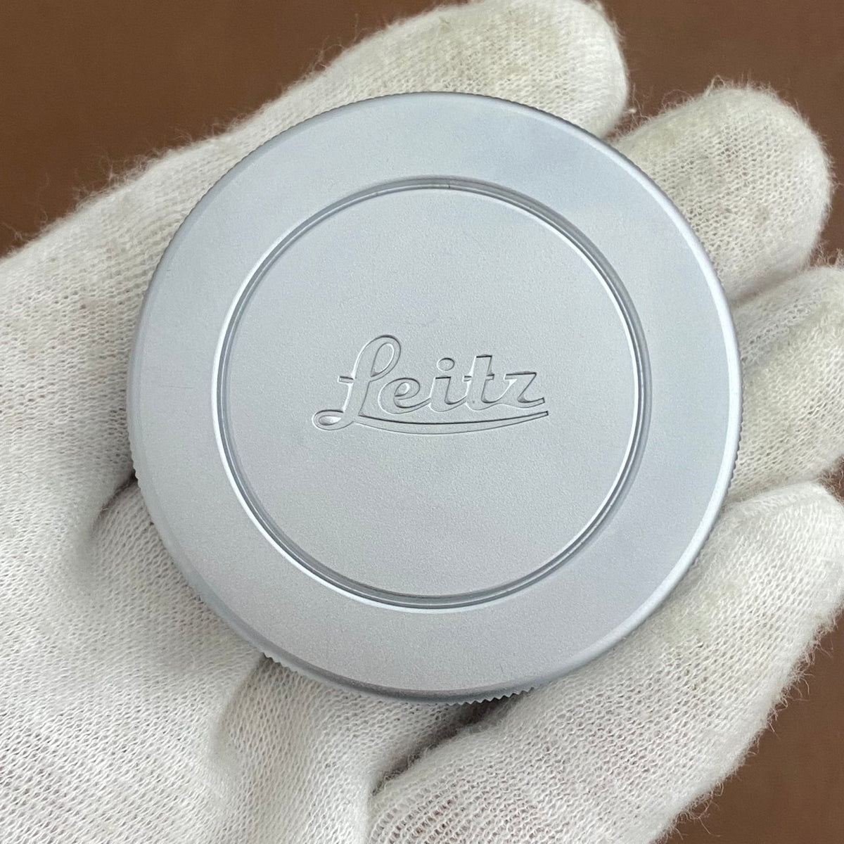 LEICA IZQOO メタルレンズMキャップ Leitz刻印 Silver