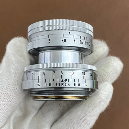 Summicron L 50mm f/2.0 Retractable Thoriated Summicron, Made in 1952