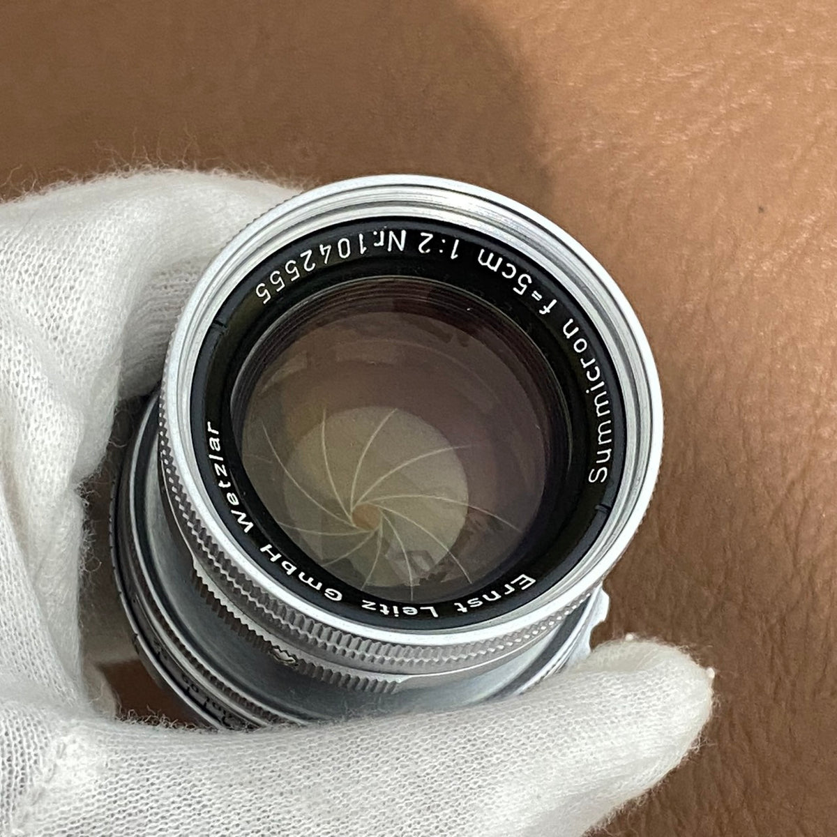 Summicron L 50mm f/2.0 Retractable Thoriated Summicron, Made in 1952