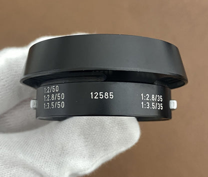 LEICA 12585 Hood for M35mm/M50mm & 14033 Hood Cap