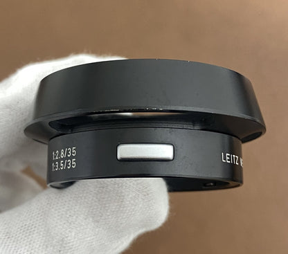 LEICA 12585 Hood for M35mm/M50mm & 14033 Hood Cap